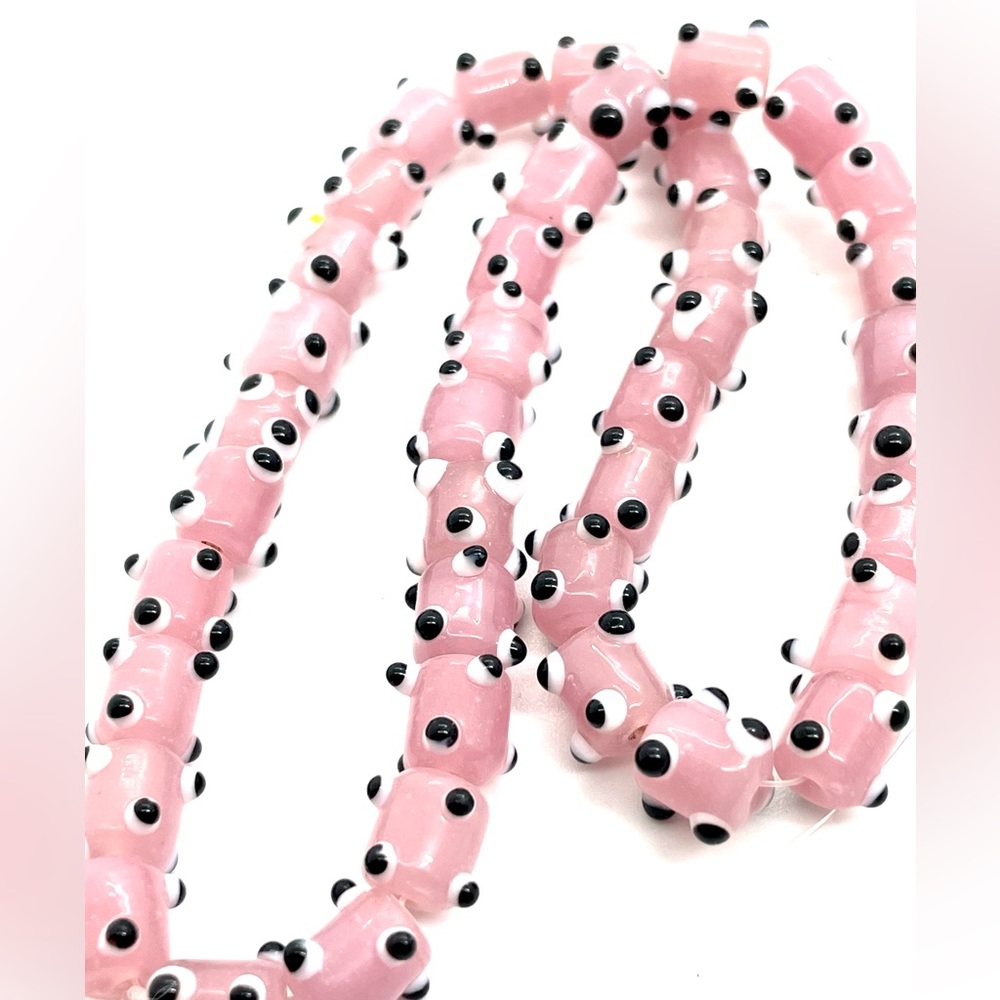 New Lampwork Pink Beads - Picture 3 of 3